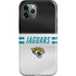 NFL Jacksonville Jaguars White Striped iPhone 12 Pro Impact Case