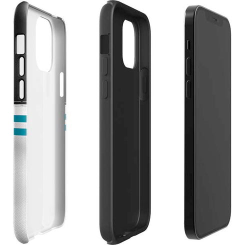 NFL Jacksonville Jaguars White Striped iPhone 12 Pro Impact Case