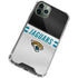 NFL Jacksonville Jaguars White Striped iPhone 12 Pro Max Clear Case