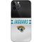 NFL Jacksonville Jaguars White Striped iPhone 12 Pro Max Skin