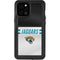 NFL Jacksonville Jaguars White Striped iPhone 12 Pro Max Waterproof Case