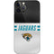 NFL Jacksonville Jaguars White Striped iPhone 12 Pro Skin