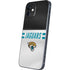 NFL Jacksonville Jaguars White Striped iPhone 12 Skin