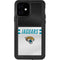 NFL Jacksonville Jaguars White Striped iPhone 12 Waterproof Case