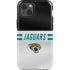 NFL Jacksonville Jaguars White Striped iPhone 13 Impact Case