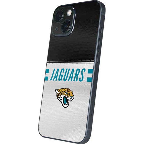 NFL Jacksonville Jaguars White Striped iPhone 13 Mini Skin