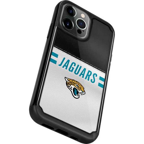 NFL Jacksonville Jaguars White Striped iPhone 13 Pro Cargo Case