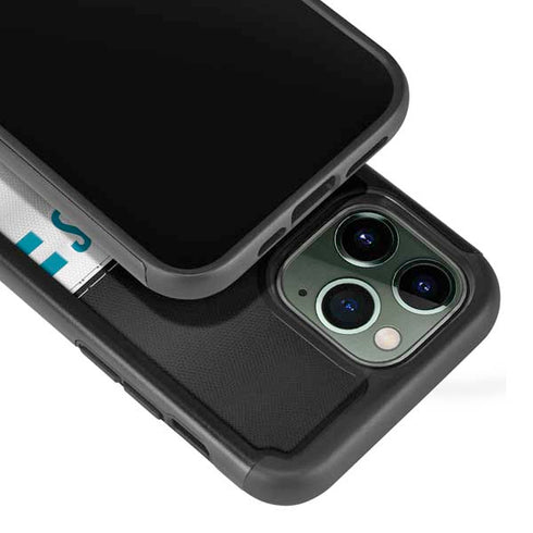 NFL Jacksonville Jaguars White Striped iPhone 13 Pro Cargo Case