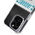 NFL Jacksonville Jaguars White Striped iPhone 13 Pro MagSafe Case