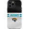 NFL Jacksonville Jaguars White Striped iPhone 13 Pro Max Impact Case