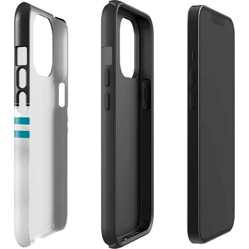 NFL Jacksonville Jaguars White Striped iPhone 13 Pro Max Impact Case
