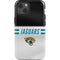 NFL Jacksonville Jaguars White Striped iPhone 14 Impact Case