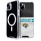NFL Jacksonville Jaguars White Striped iPhone 14 Plus MagSafe Case