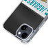 NFL Jacksonville Jaguars White Striped iPhone 14 Plus MagSafe Case