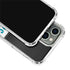NFL Jacksonville Jaguars White Striped iPhone 15 Pro Clear Case