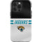 NFL Jacksonville Jaguars White Striped iPhone 14 Pro Impact Case