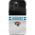 NFL Jacksonville Jaguars White Striped iPhone 14 Pro Impact Case