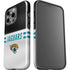 NFL Jacksonville Jaguars White Striped iPhone 15 Pro Impact Case