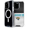 NFL Jacksonville Jaguars White Striped iPhone 14 Pro MagSafe Case