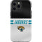 NFL Jacksonville Jaguars White Striped iPhone 15 Pro Max Impact Case
