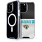 NFL Jacksonville Jaguars White Striped iPhone 14 Pro Max MagSafe Case