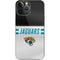 NFL Jacksonville Jaguars White Striped iPhone 14 Pro Max Skin