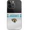 NFL Jacksonville Jaguars White Striped iPhone 15 Pro Skin