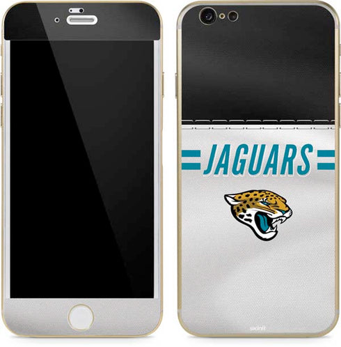 NFL Jacksonville Jaguars White Striped iPhone 6/6s Skin