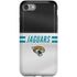 NFL Jacksonville Jaguars White Striped iPhone SE (2nd & 3rd Gen) Pro Case