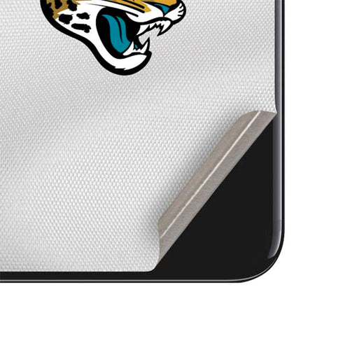 NFL Jacksonville Jaguars White Striped iPhone SE (2nd & 3rd Gen) Skin