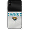 NFL Jacksonville Jaguars White Striped iPhone X Skin