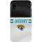NFL Jacksonville Jaguars White Striped iPhone XR Pro Case