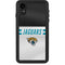 NFL Jacksonville Jaguars White Striped iPhone XR Waterproof Case