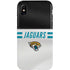 NFL Jacksonville Jaguars White Striped iPhone XS Pro Case