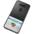 NFL Jacksonville Jaguars White Striped LG K51/Q51 Clear Case