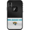 NFL Jacksonville Jaguars White Striped LifeProof Fre iPhone Skin