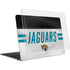 NFL Jacksonville Jaguars White Striped MacBook Air 15in (2023-2025) Case plus Skin