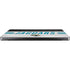NFL Jacksonville Jaguars White Striped MacBook Pro 14in (2021-24) Skin