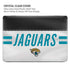 NFL Jacksonville Jaguars White Striped MacBook Pro 15in (2016-19) Case plus Skin