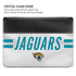 NFL Jacksonville Jaguars White Striped MacBook Pro 16in (2019-20) Case plus Skin