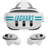 NFL Jacksonville Jaguars White Striped Meta Quest 3 Skin