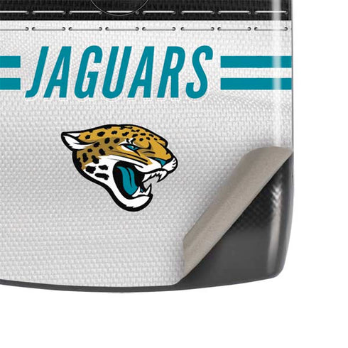 NFL Jacksonville Jaguars White Striped Motorola RAZR Skin