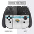 NFL Jacksonville Jaguars White Striped Nintendo Switch Bundle Skin