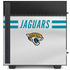 NFL Jacksonville Jaguars White Striped NZXT H510 Compact ATX Mid-Tower Case Skin