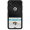 NFL Jacksonville Jaguars White Striped Otterbox Commuter iPhone Skin