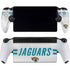 NFL Jacksonville Jaguars White Striped PlayStation Portal Remote Player Skin