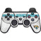 NFL Jacksonville Jaguars White Striped PS3 Dual Shock wireless controller Skin