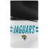 NFL Jacksonville Jaguars White Striped PS5 Slim Disk Console Skin