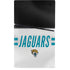 NFL Jacksonville Jaguars White Striped PS5 Slim Digital Edition Console Skin