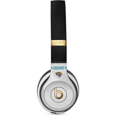 NFL Jacksonville Jaguars White Striped Studio Wireless 3 Skin